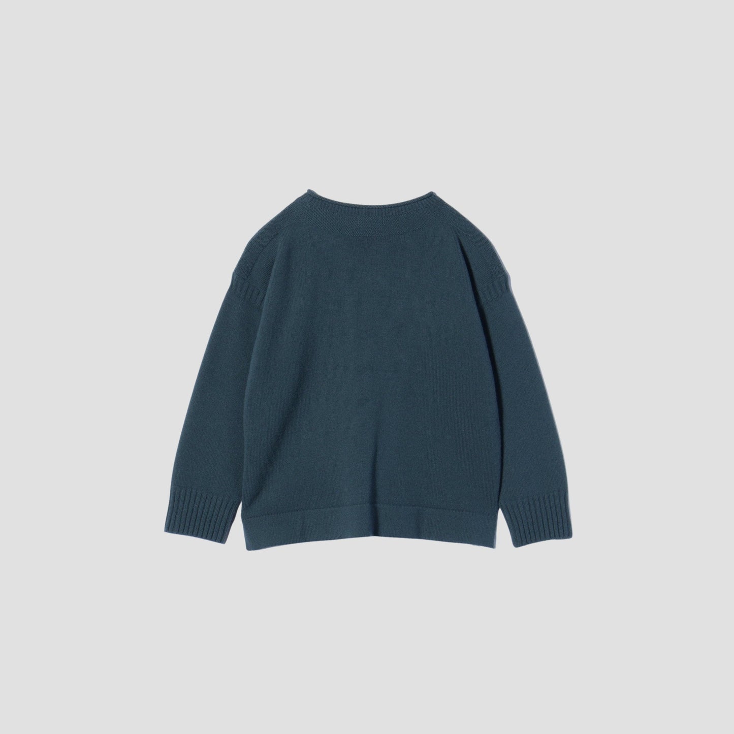 WOOL COTTON GUERNSEY KNIT