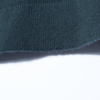 WOOL COTTON GUERNSEY KNIT