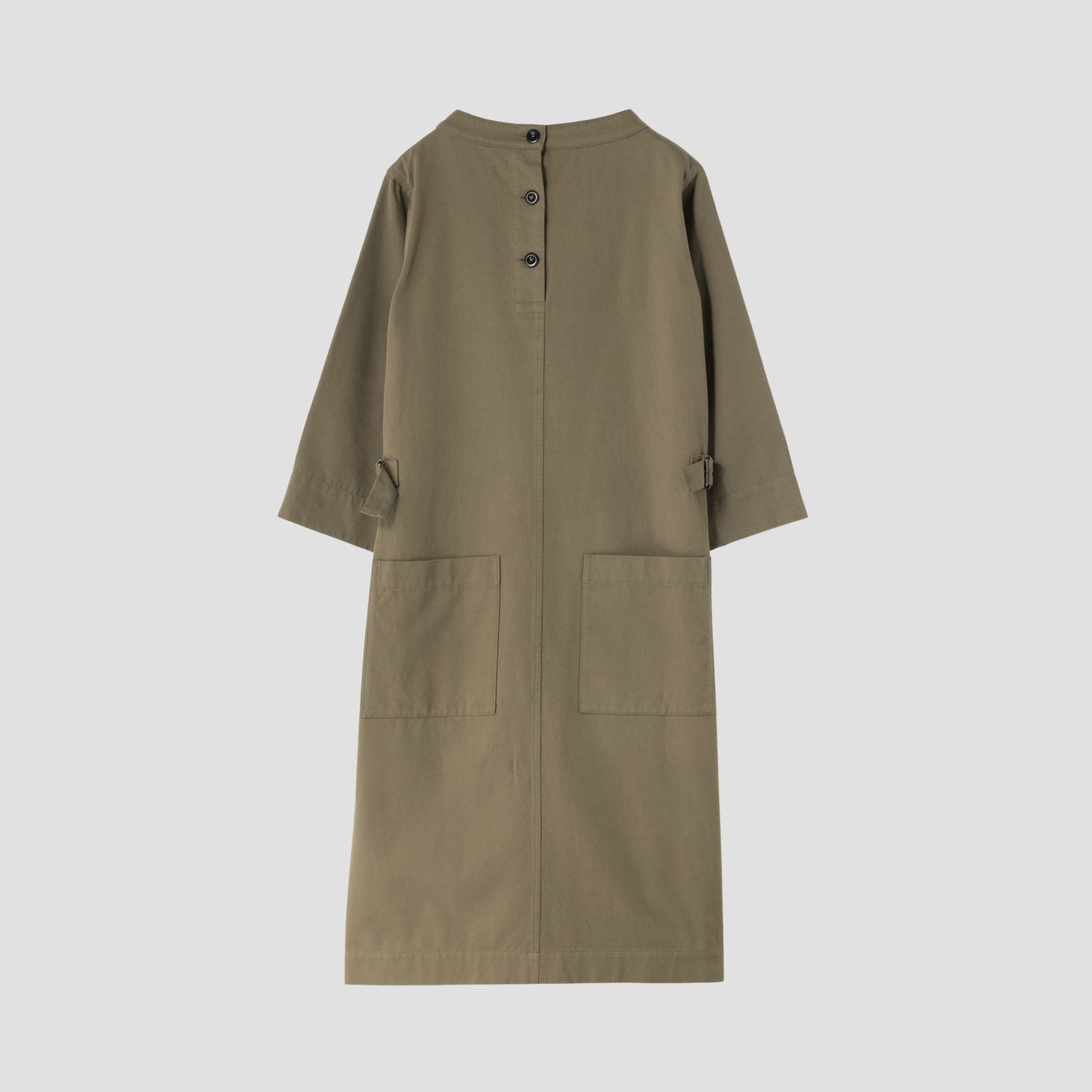 COTTON WOOL TWILL DRESS