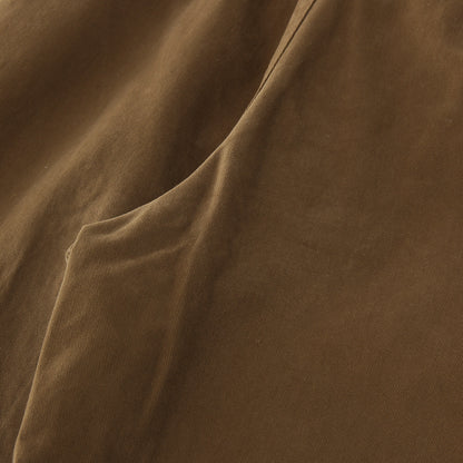 BASIC BRUSHED CHINO TROUSERS