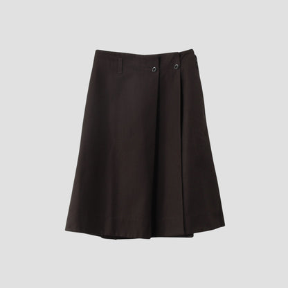COTTON WOOL DRILL SKIRT