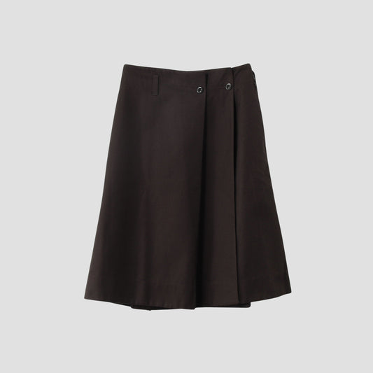 COTTON WOOL DRILL SKIRT
