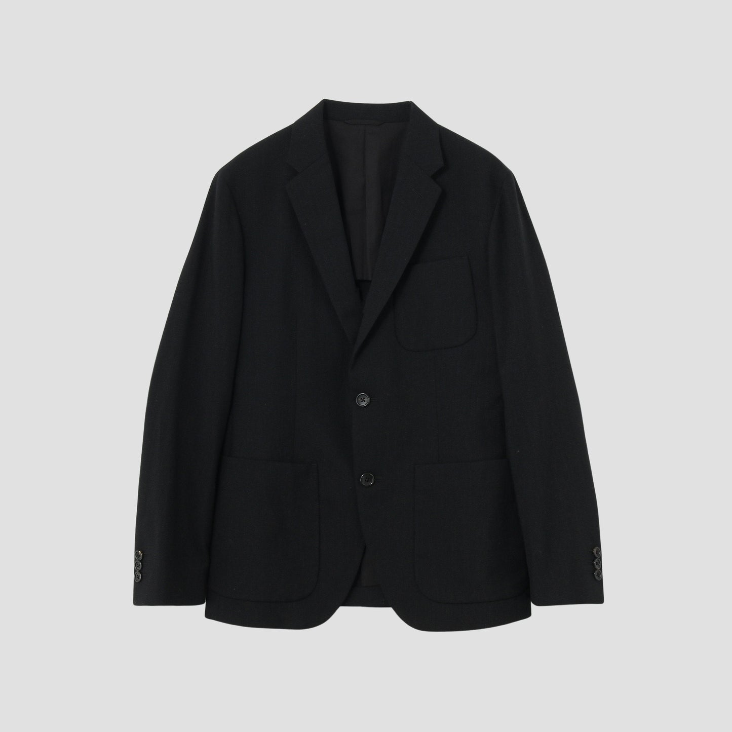 LIGHT WOOL HOPSACK JACKET