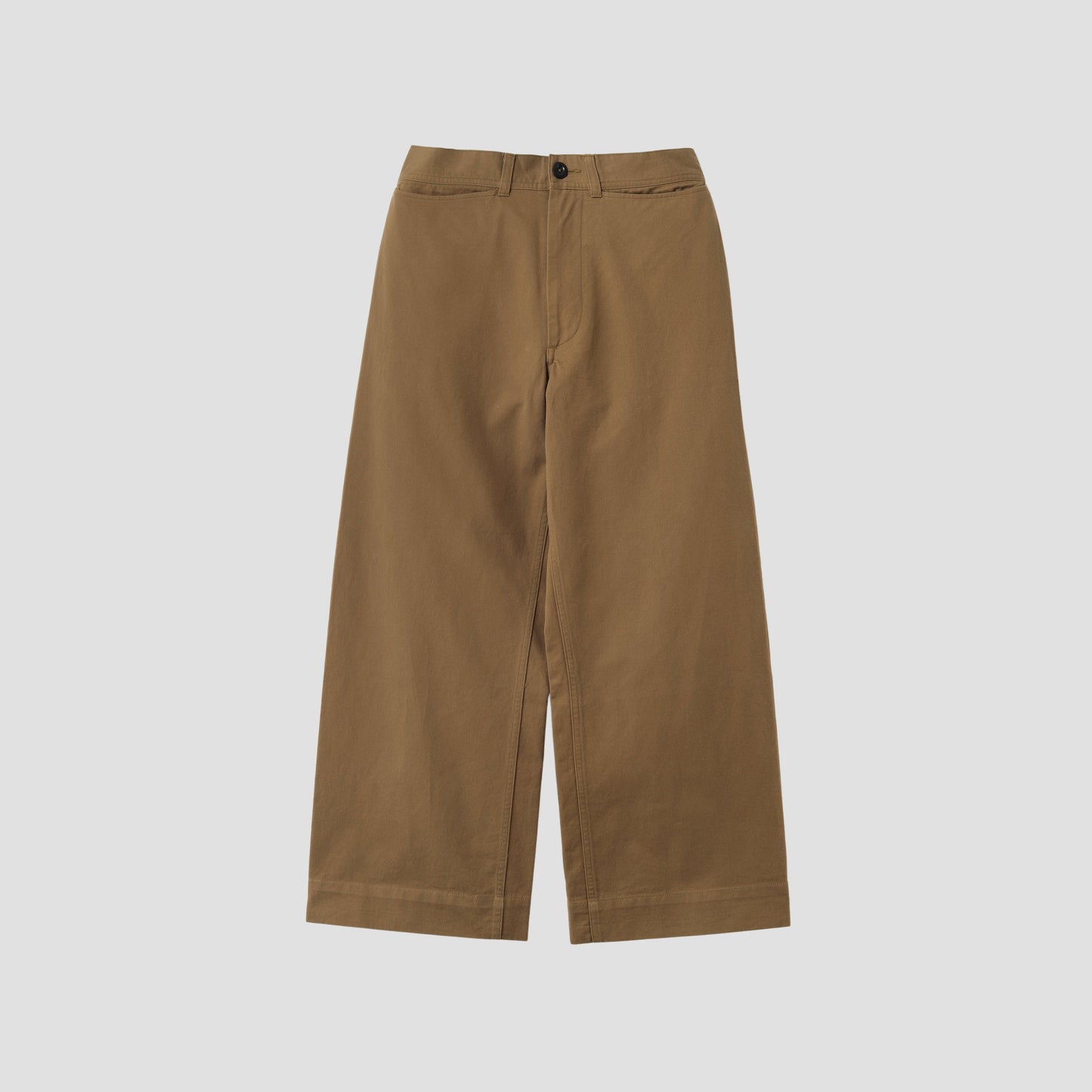 WASHED COTTON DRILL TROUSERS