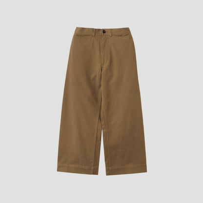 WASHED COTTON DRILL TROUSERS