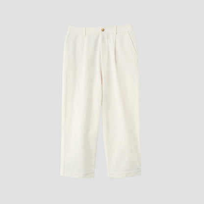COTTON TWILL TROUSERS