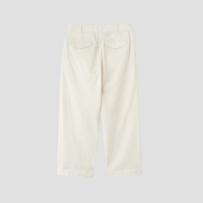 COTTON TWILL TROUSERS