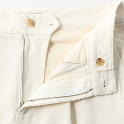 COTTON TWILL TROUSERS