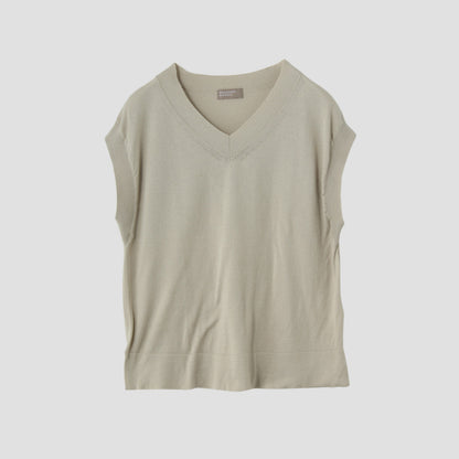 CAP SLEEVE JUMPER KNIT