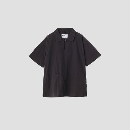 SANDED COTTON LINEN SHIRT