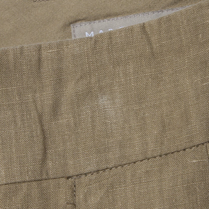 HIGH DENSE LINEN TROUSERS