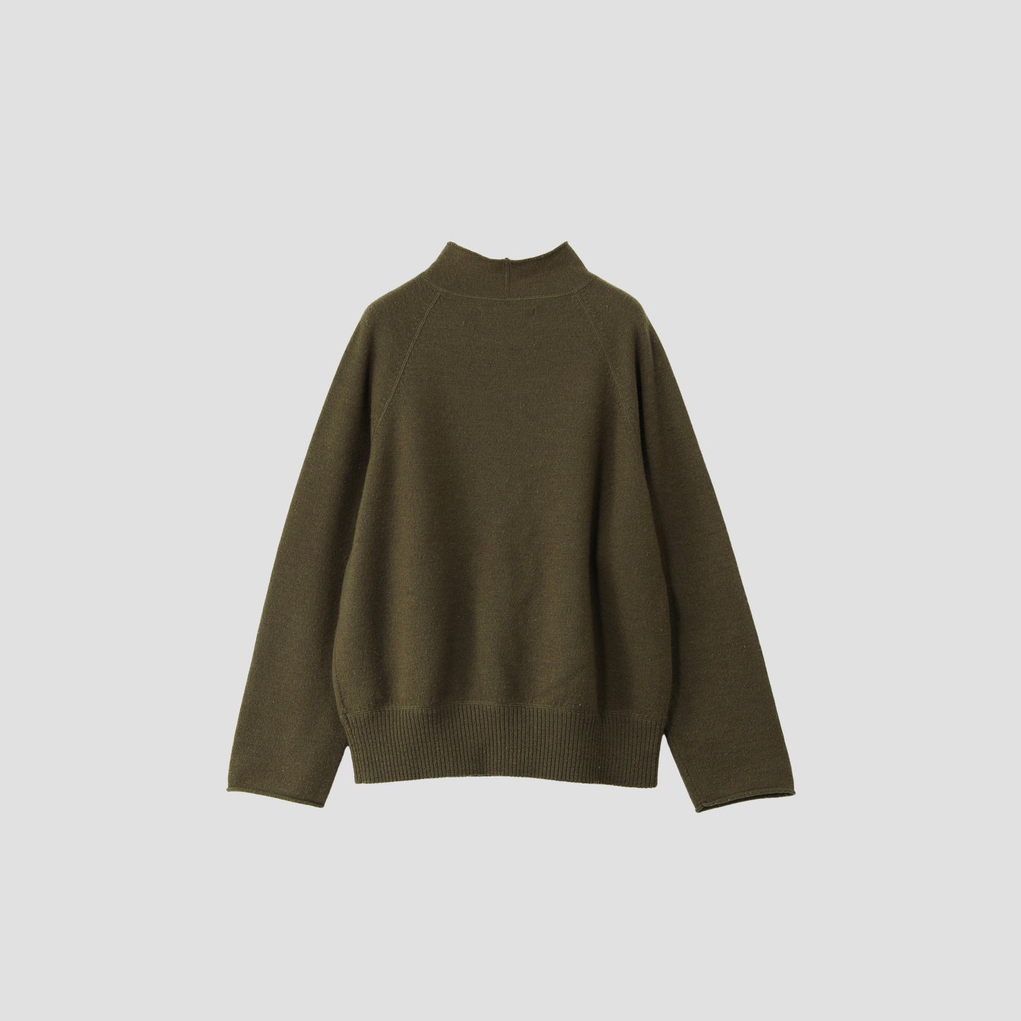 FELTED ROUGH WOOL KNIT