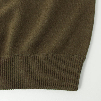 FELTED ROUGH WOOL KNIT
