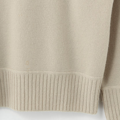 FELTED ROUGH WOOL KNIT