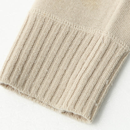 FELTED ROUGH WOOL KNIT