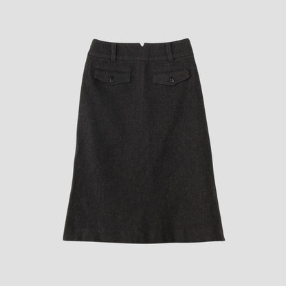 LIGHT BRITISH WOOL SKIRT