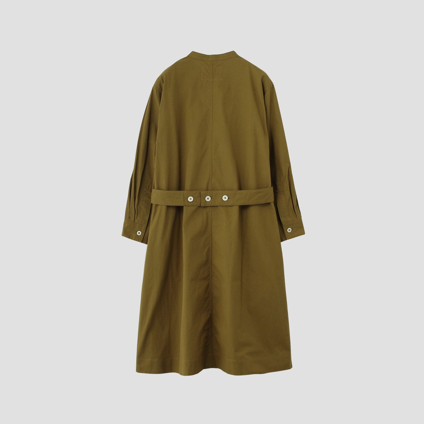 WASHED COTTON POPLIN DRESS