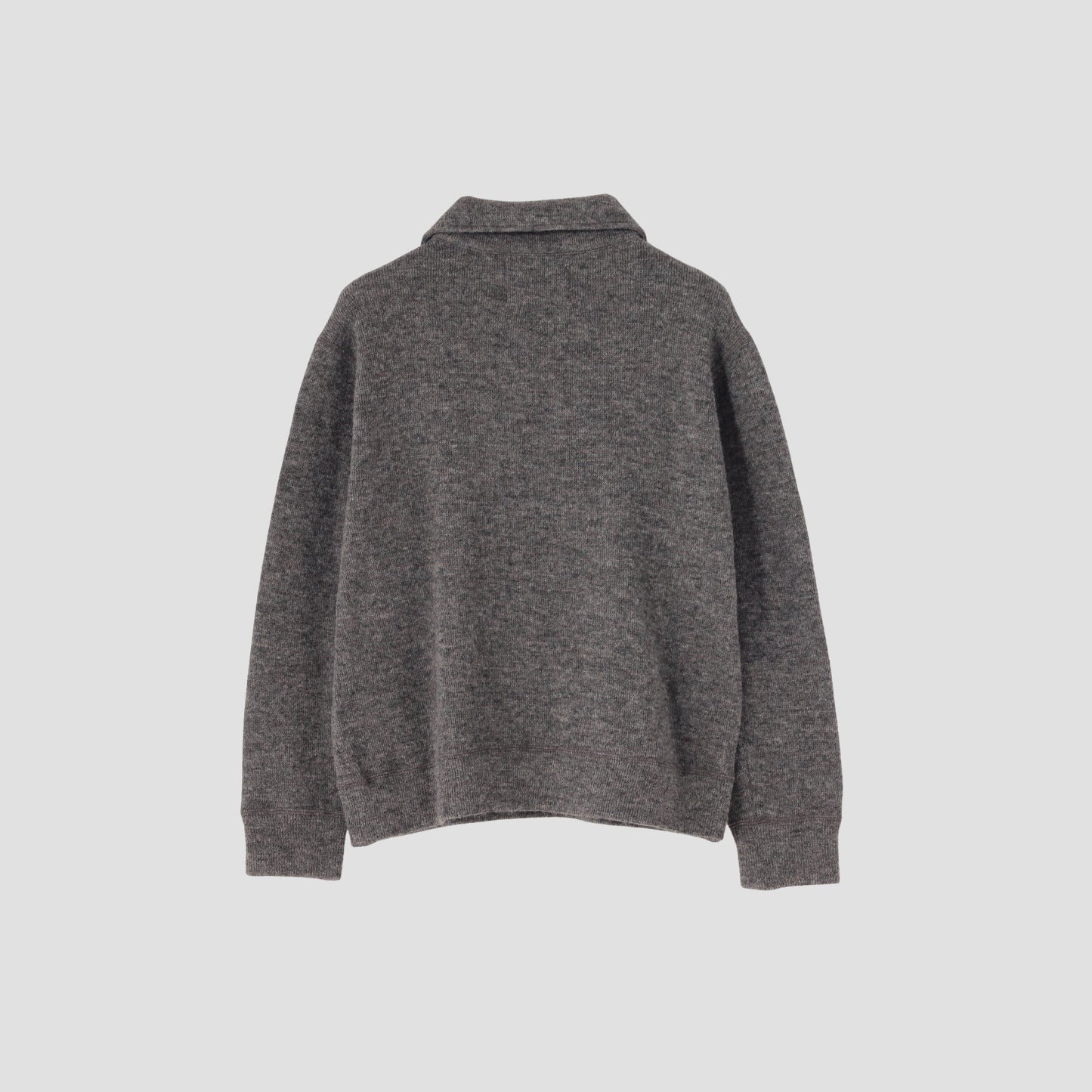 WOOL COTTON RIB TOP JERSEY