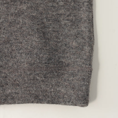 WOOL COTTON RIB TOP JERSEY