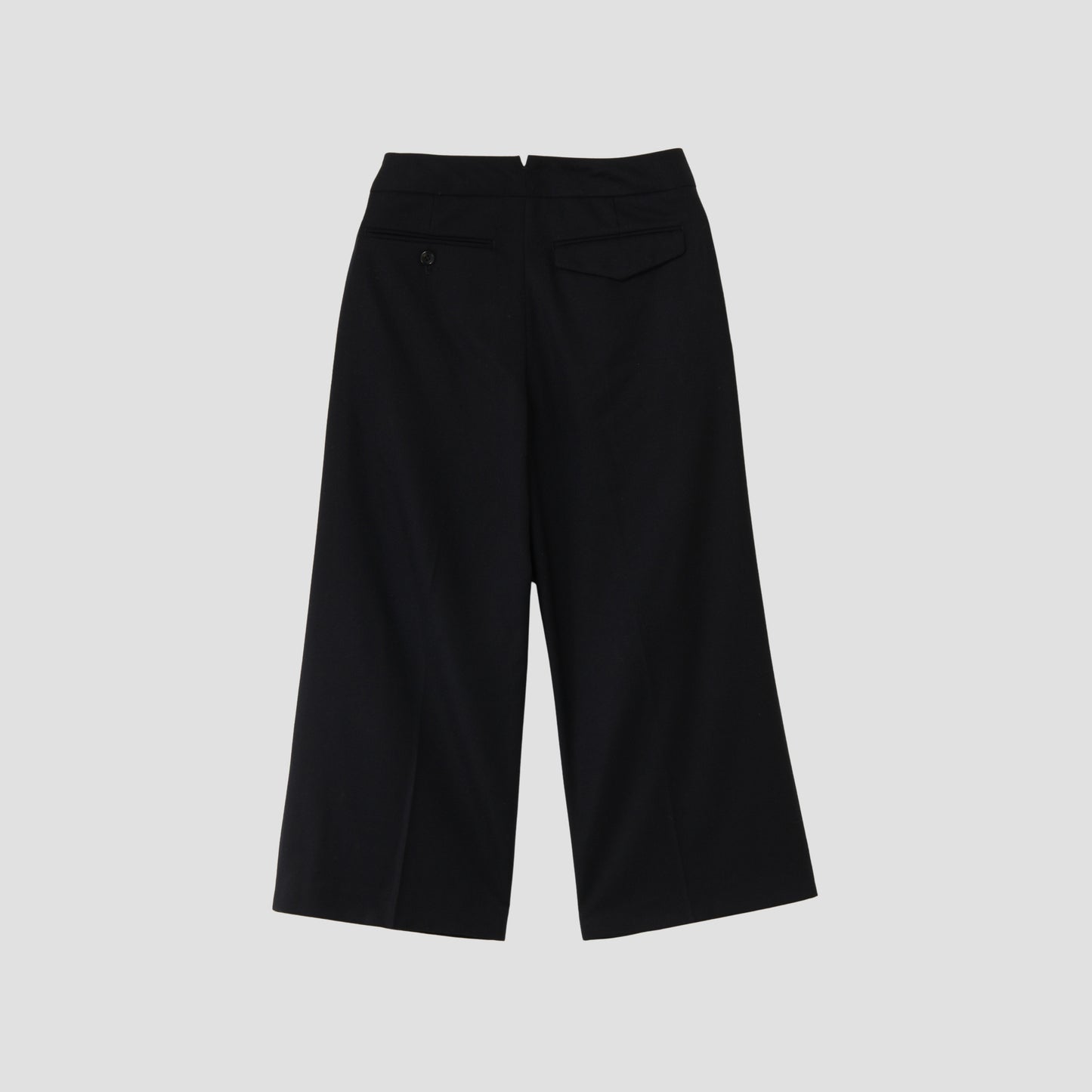 FINE WOOL FLANNEL TROUSERS