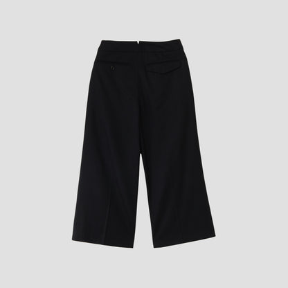 FINE WOOL FLANNEL TROUSERS