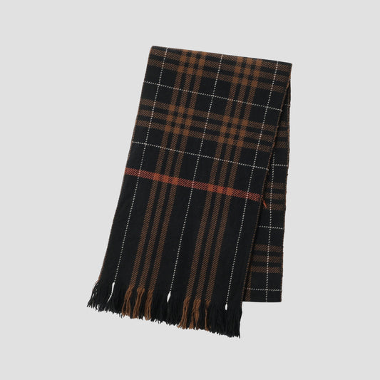 IRREGULAR CHECK SCARF