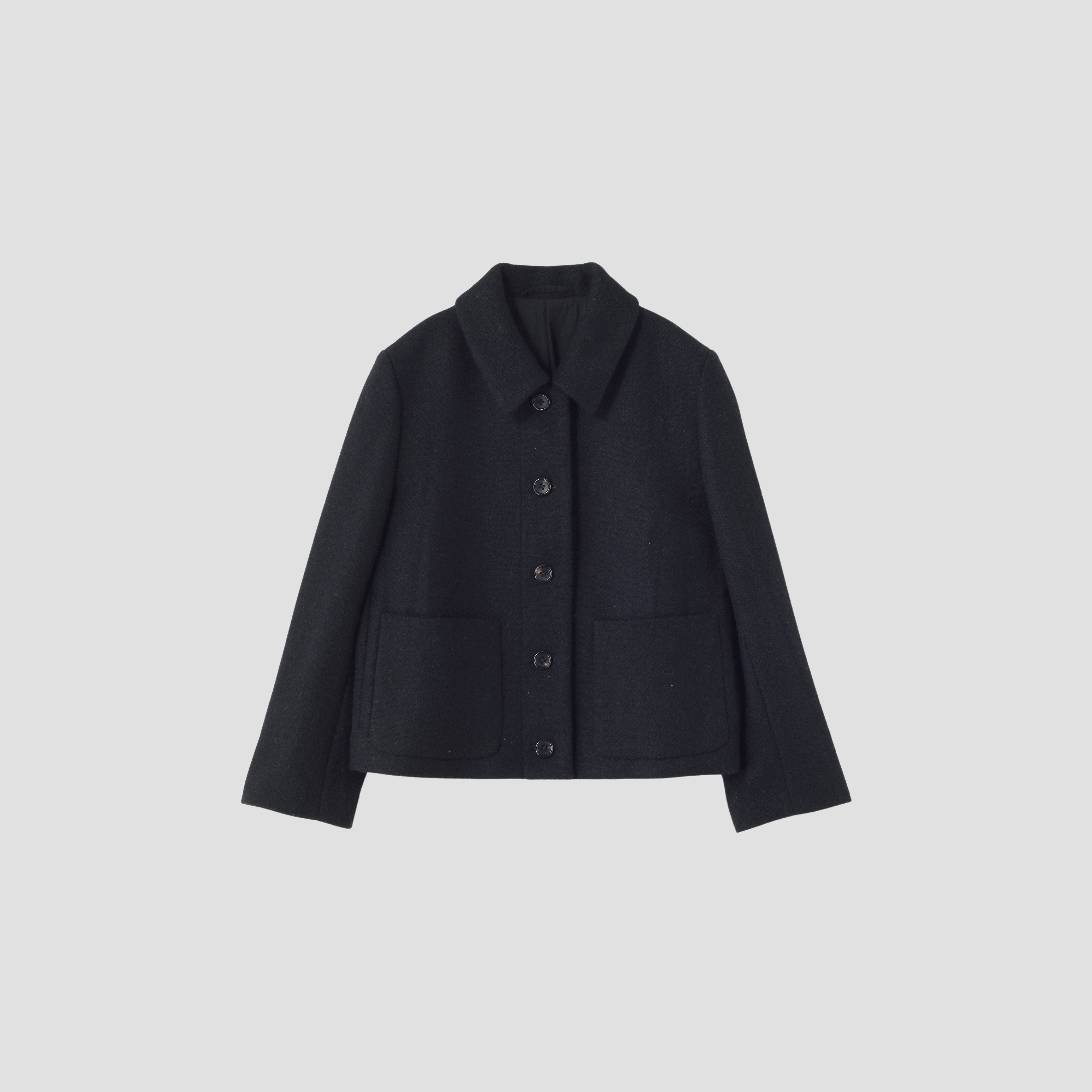 極美品✨23年MHL. FELTED WOOL SHIRTING JACKET MHL. | FELTED WOOL SHIRTING BLOUSON | ブルゾン – ReLIKE