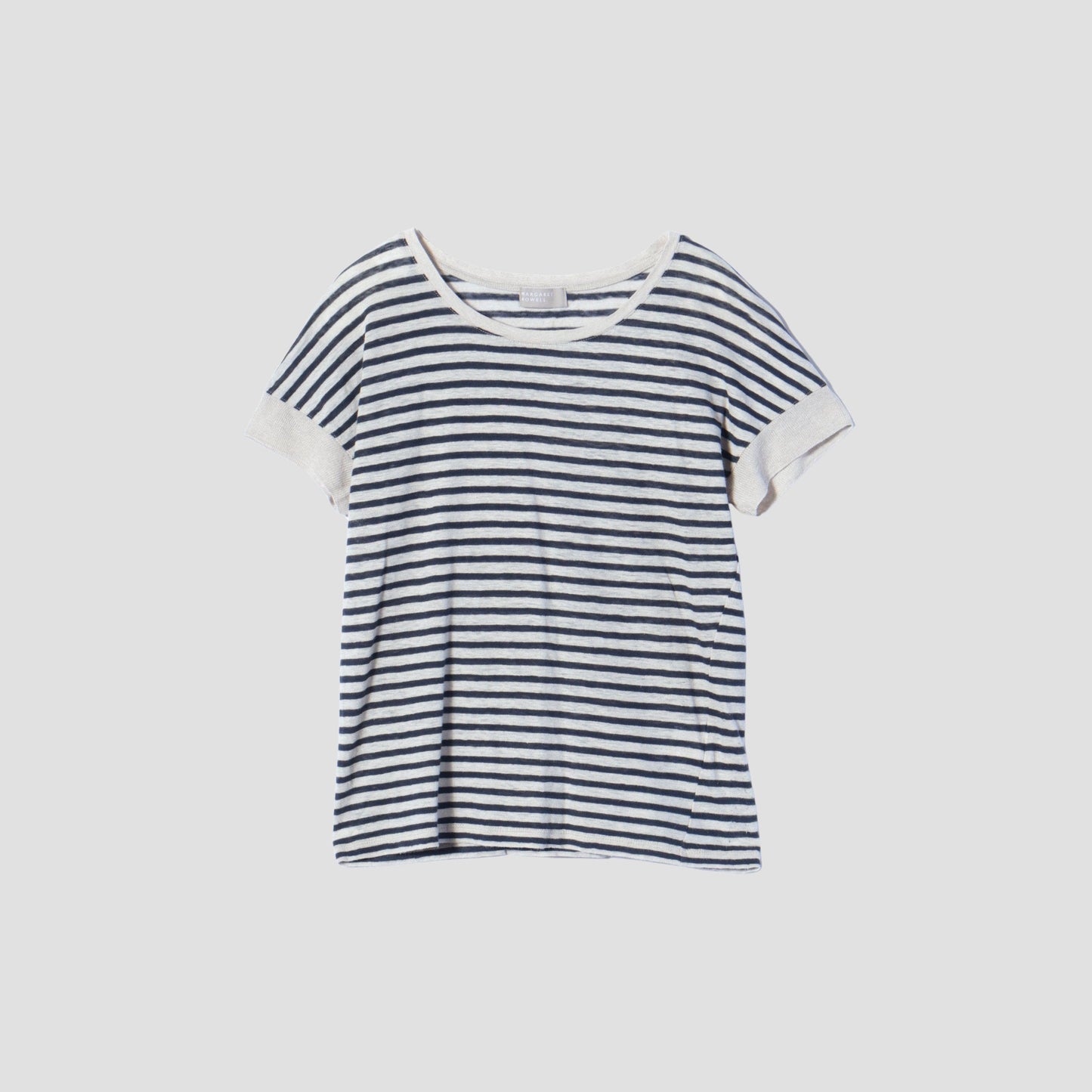 LINEN STRIPE JERSEY