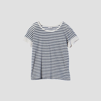 LINEN STRIPE JERSEY