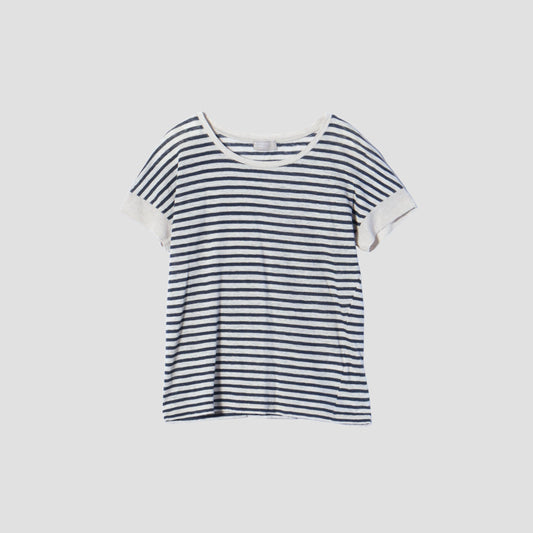 LINEN STRIPE JERSEY
