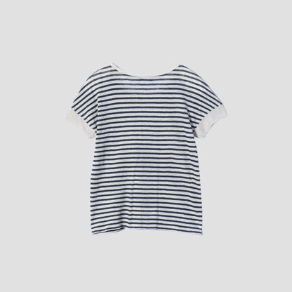 LINEN STRIPE JERSEY