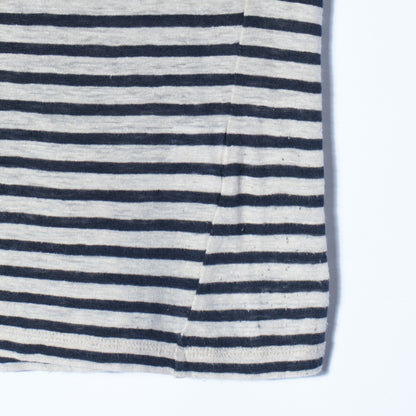 LINEN STRIPE JERSEY