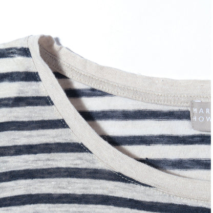 LINEN STRIPE JERSEY