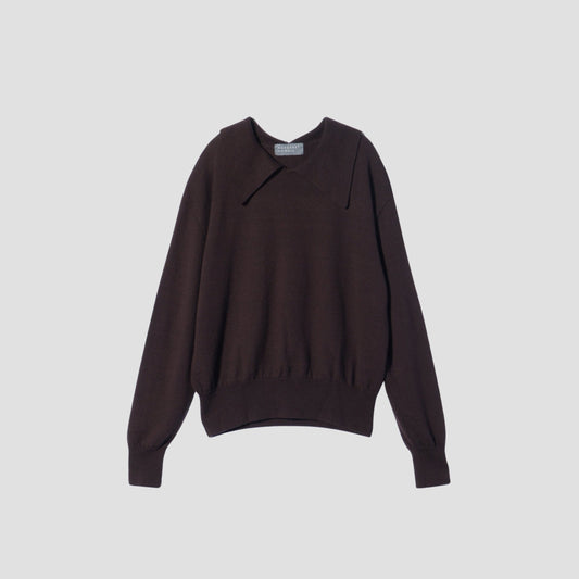 WASHED FINE MERINO KNIT