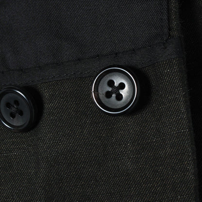 WASHED LINEN COTTON TROUSERS