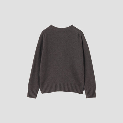 TWISTED CASHMERE WOOL KNIT
