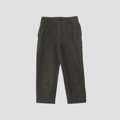 COTTON TWILL TROUSERS