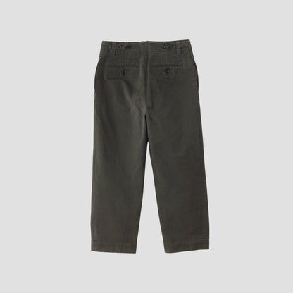 COTTON TWILL TROUSERS