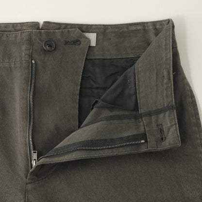 COTTON TWILL TROUSERS
