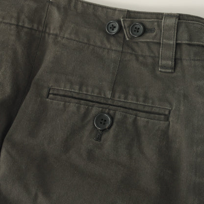 COTTON TWILL TROUSERS
