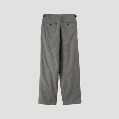 FINE WOOL POPLIN TROUSERS