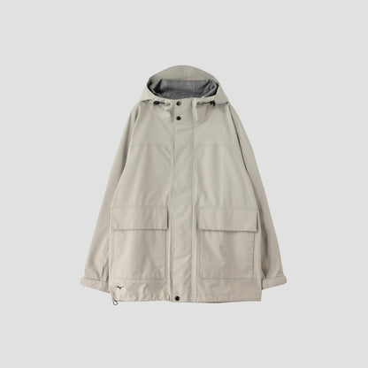GORE-TEX WATER PROOFED POLYESTER POPLIN COAT