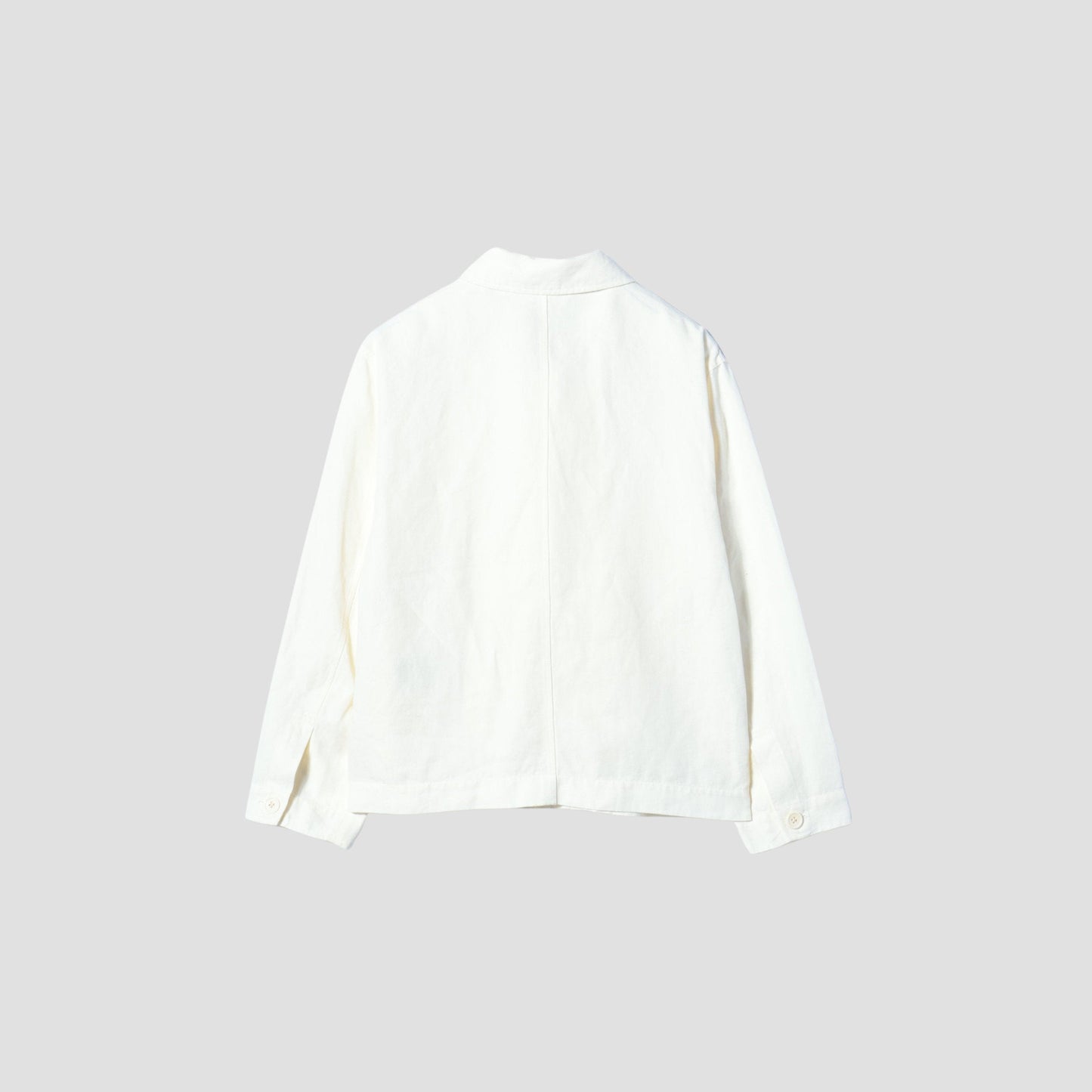 MATT LINEN POPLIN JACKET