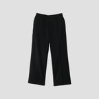 WOOL CASHMERE FLANNEL TROUSERS