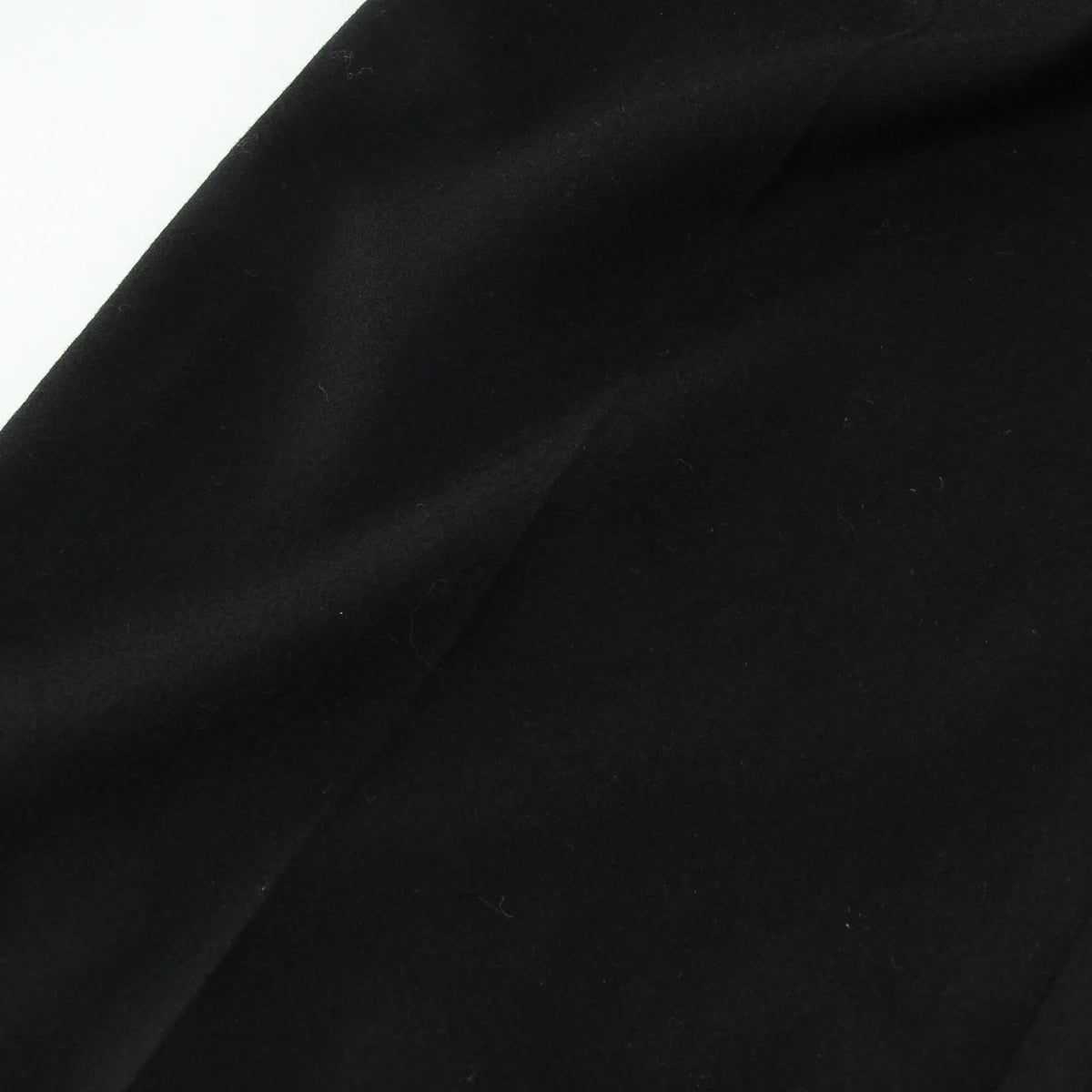 WOOL CASHMERE FLANNEL TROUSERS