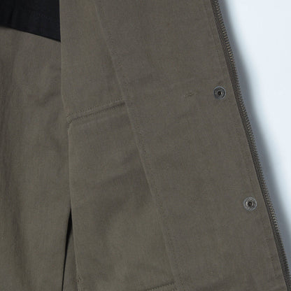 COTTON NYLON TWILL BLOUSON