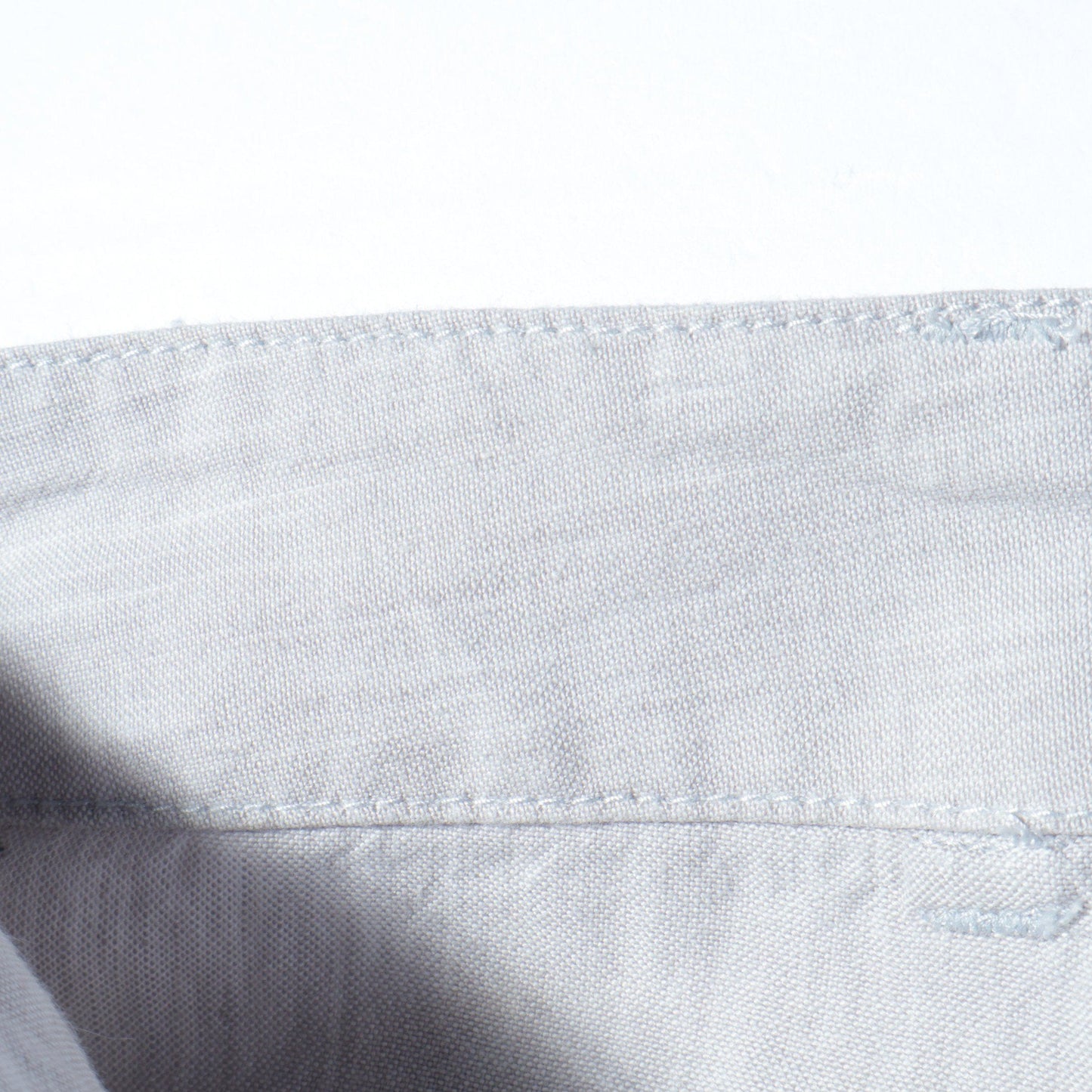 LINEN COTTON CANVAS TROUSERS
