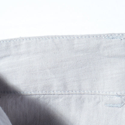 LINEN COTTON CANVAS TROUSERS