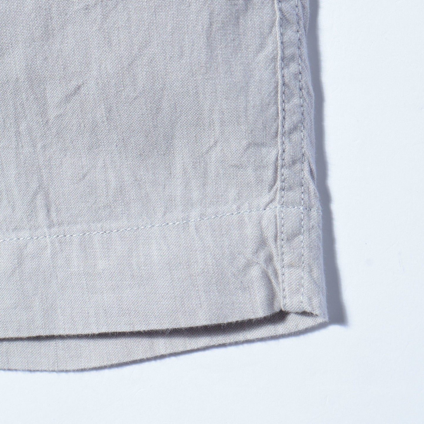 LINEN COTTON CANVAS TROUSERS