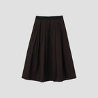 FINE COTTON CHAMBRAY  SKIRT